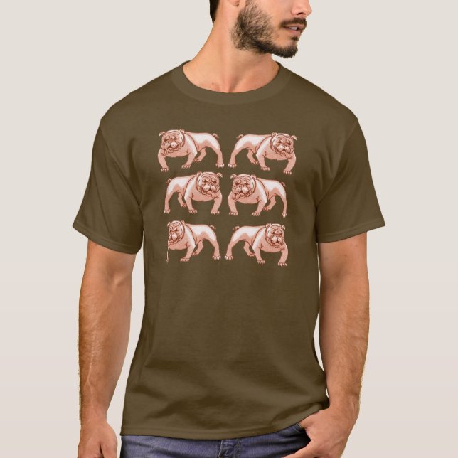 T-shirts Buldogue (Frente)