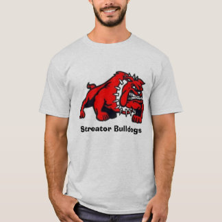 T-shirts buldogue, buldogues de Streator