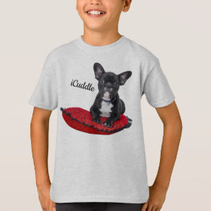 T-shirts Buldogue francês do iCuddle adorável