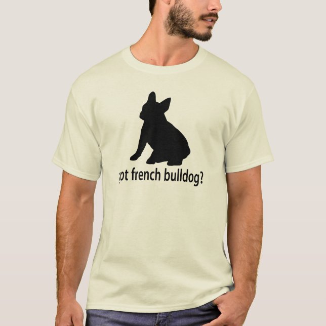 T-shirts Buldogue francês obtido (Frente)