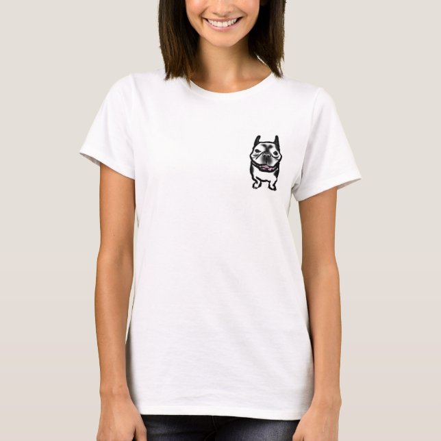 T-shirts Buldogue francês T'shirts (Frente)