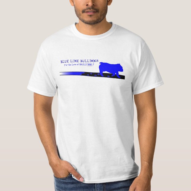 T-shirts Buldogues 2010 de Blue Line (Frente)
