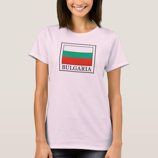 T-shirts Bulgária (Frente)