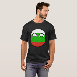 T-shirts Bulgária Geeky de tensão engraçada Countryball