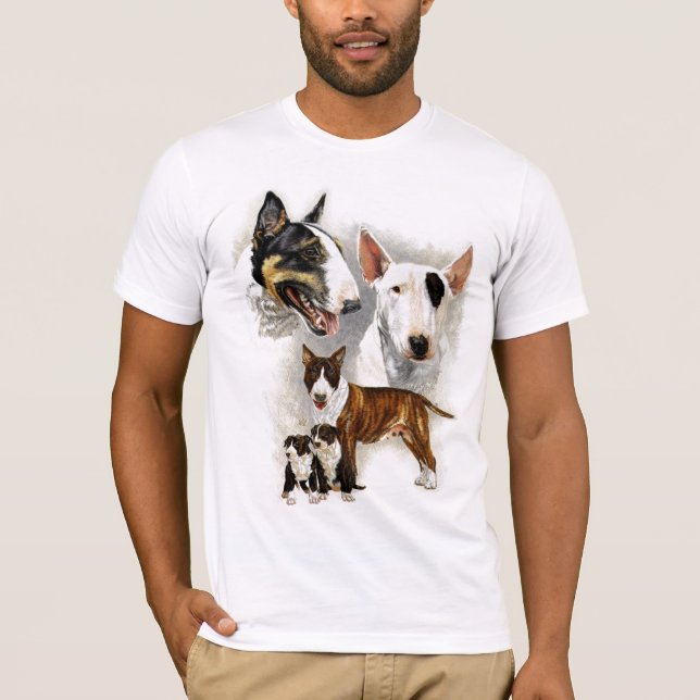T-shirts Bull Terrier (Frente)