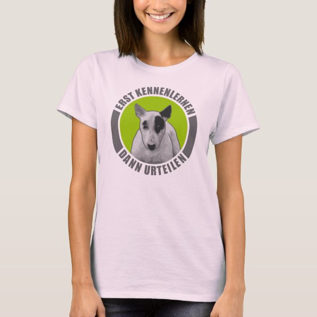 T-shirts Bull Terrier (Frente)