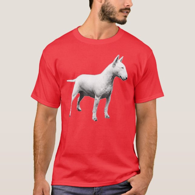 T-shirts bull terrier (Frente)