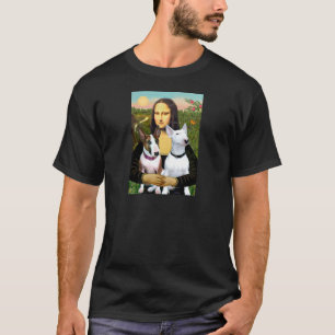 T-shirts Bull Terriers (Dois) - Mona Lisa