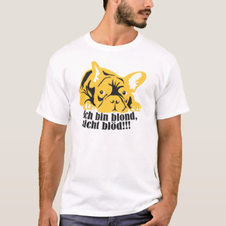 T-shirts Bulldogue Francês: Loiro!