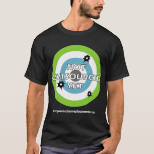T-shirts Bullseye "não externalizado ainda "