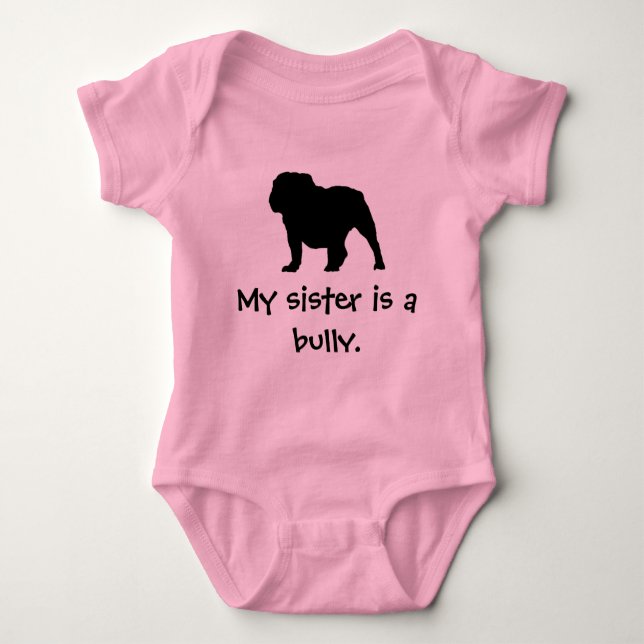 T-shirts Bully Sister Pink Creeper (Frente)