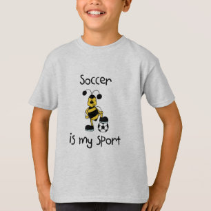 T-shirts Bumble o futebol da abelha
