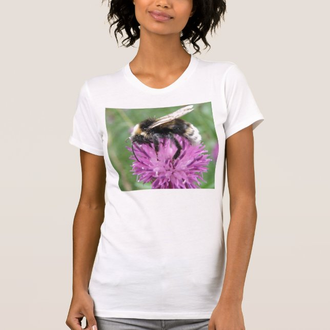 T-shirts Bumblebee em uma lágrima (Frente)