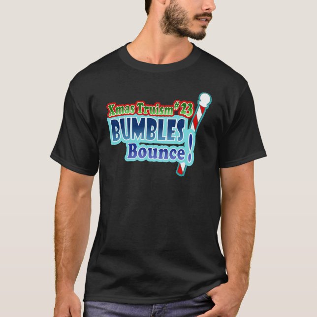 T-shirts Bumbles o design do Natal do salto (Frente)