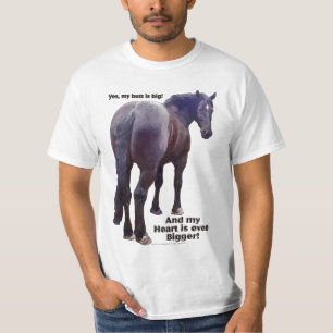 T-shirts Bumbum grande Percheron