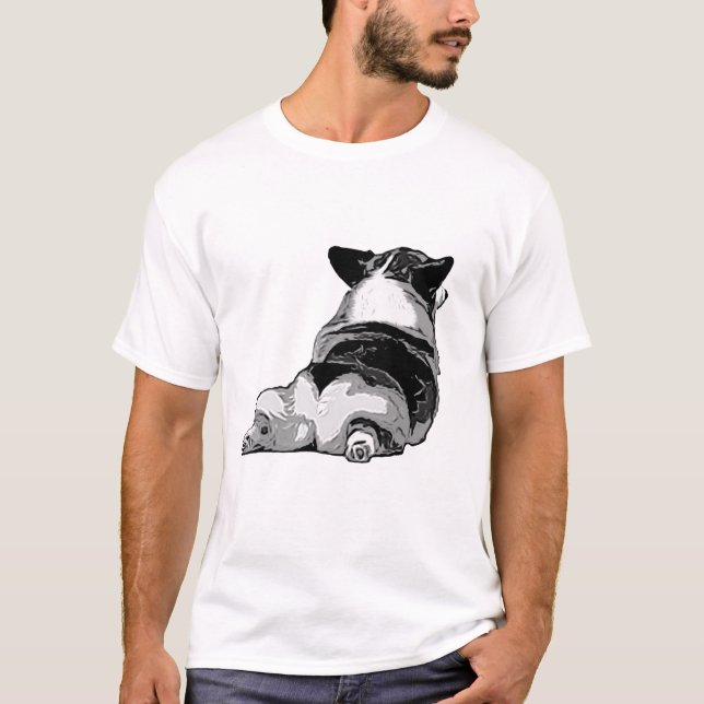 T-shirts Bumbuns do Corgi (Frente)
