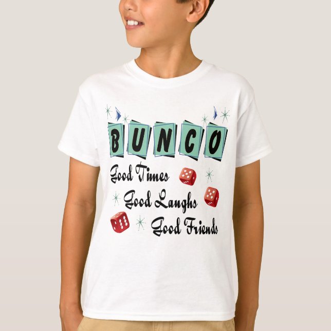 T-shirts Bunco retro (Frente)
