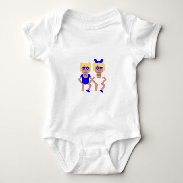 T-shirts bunny ears hanukkah (Frente)