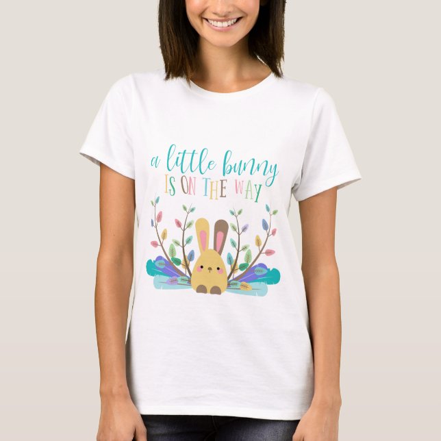 T-shirts Bunny no caminho adorável (Frente)