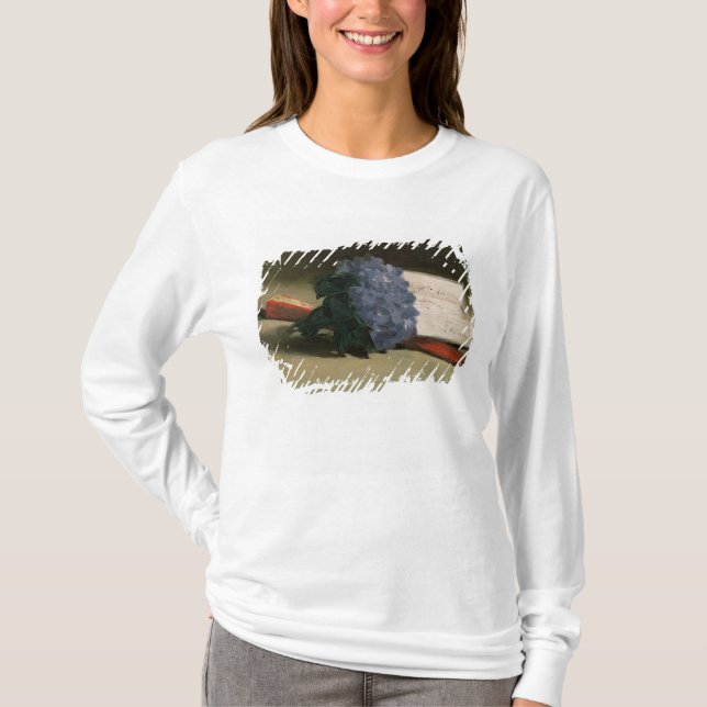 T-shirts Buquê das violetas, 1872 de Manet | (Frente)