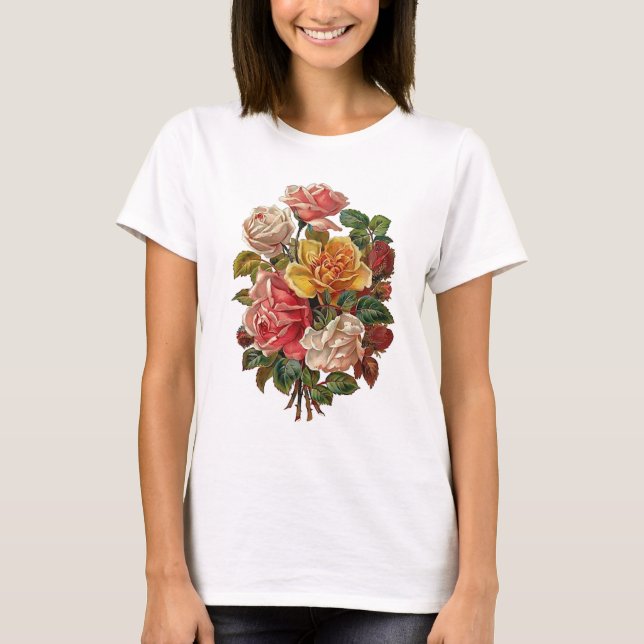 T-shirts Buquê dos rosas (Frente)