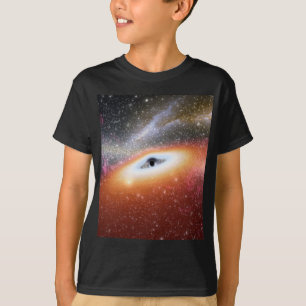 T-shirts Buraco negro maciço de NASAs