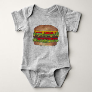T-shirts Burger Hamburger Cheeseburger Foodie