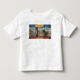 T-shirts Burlington, Iowa - grandes cenas 2 da letra