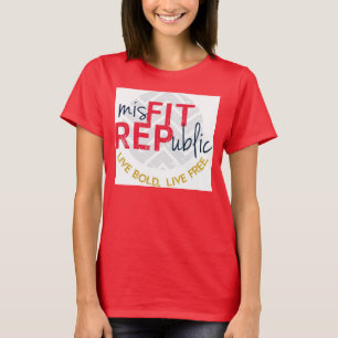 T-shirts Burnout misFIT
