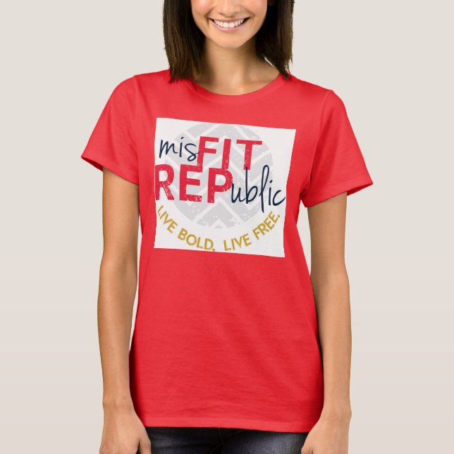 T-shirts Burnout misFIT (Frente)