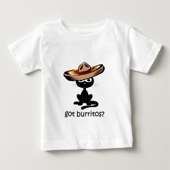 T-shirts Burritos obtidos engraçados (Frente)