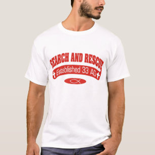 T-shirts Busca e salvamento
