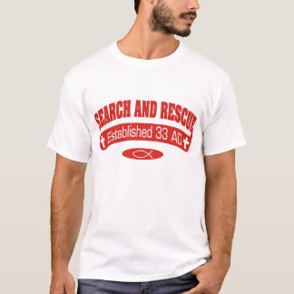 T-shirts Busca e salvamento