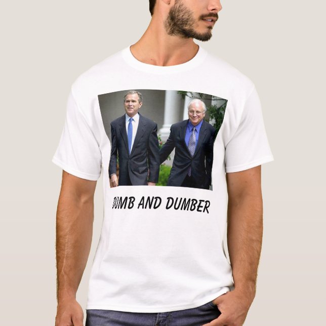 T-shirts Bush, Cheney (Frente)