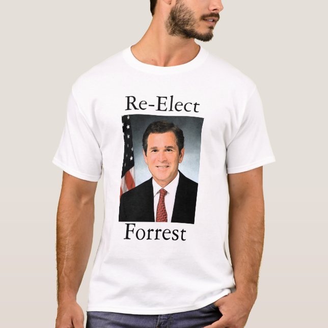 T-shirts Bush para o presidente (Frente)