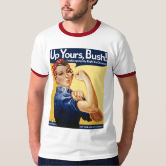 T-shirts bush_upyours hillary