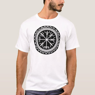 T-shirts Bússola Náutica Viking Vegvisir