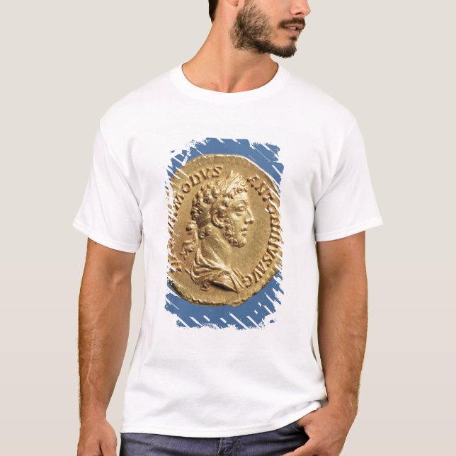 T-shirts Busto áureo de Commodus (Frente)