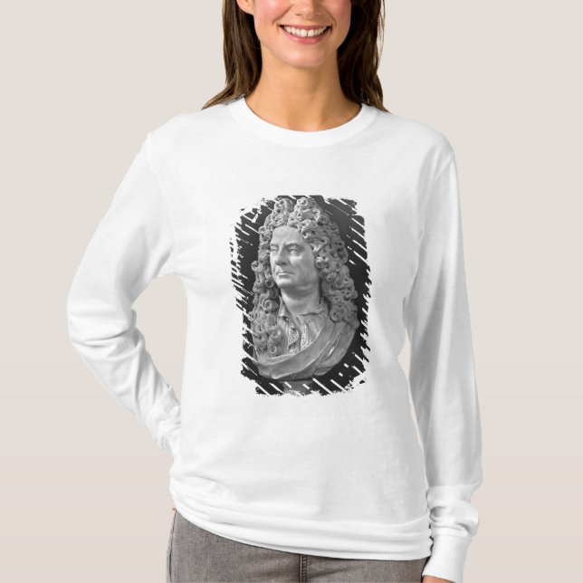 T-shirts Busto de Antoine Coypel (Frente)