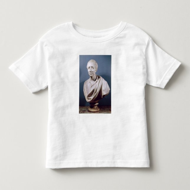 T-shirts Busto de Charles de Secondat Baron de (Frente)