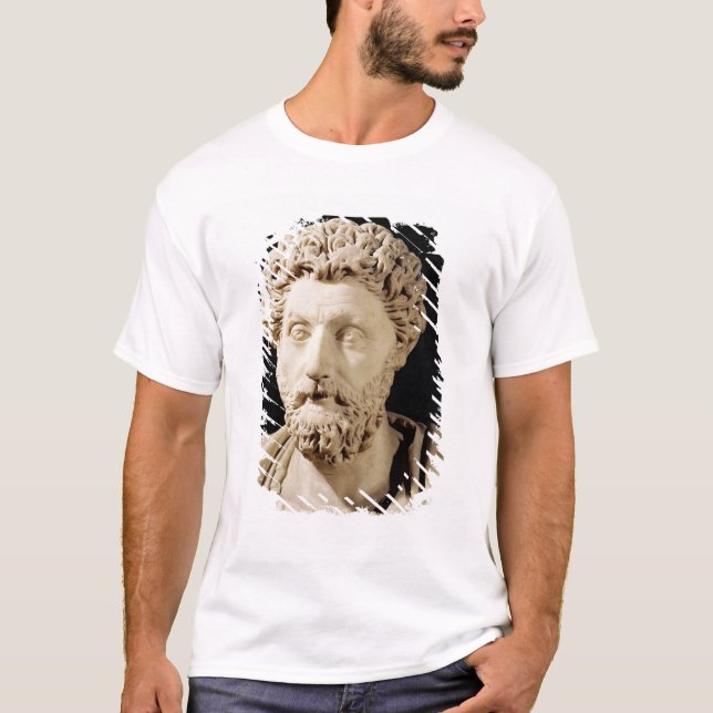 T-shirts Busto de Marcus Aurelius (Frente)