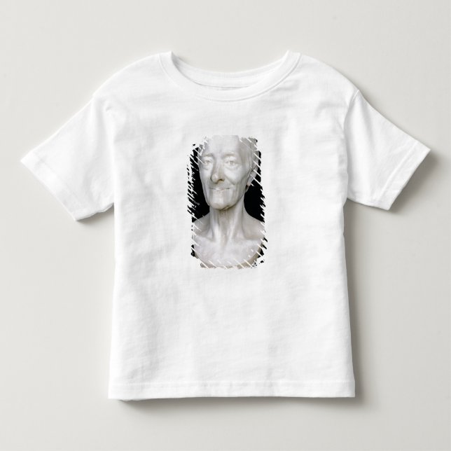 T-shirts Busto de Voltaire sem sua peruca, 1778 (Frente)