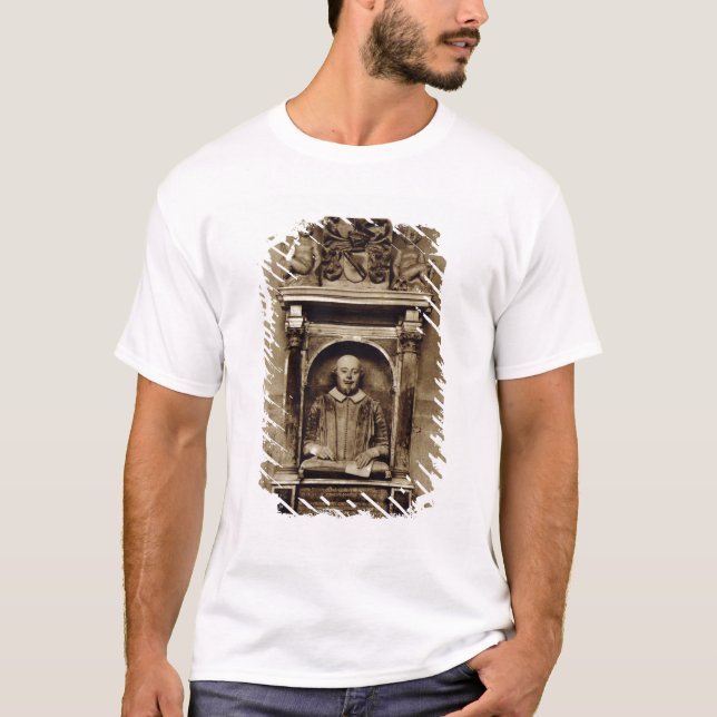 T-shirts Busto de William Shakespeare (1564-1616) e do (Frente)