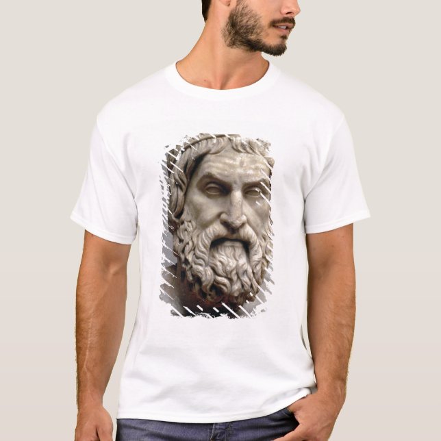 T-shirts Busto do retrato de Sophocles (Frente)