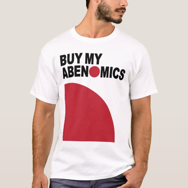 T-SHIRTS BUY MY ABENOMICS / アベノミクスは買いだ Tシャツ (Frente)