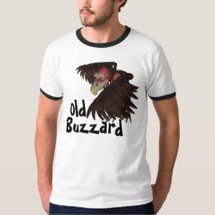 T-shirts Buzzard velho do KRW