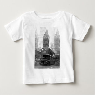 T-shirts BW Black & White London Bus & Big Ben