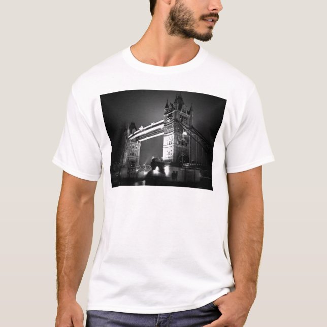 T-shirts BW Black & White Tower Bridge (Frente)