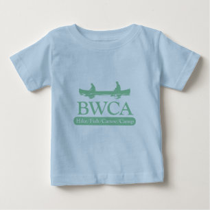 T-shirts BWCA / Campo de canoa de peixe de Hike