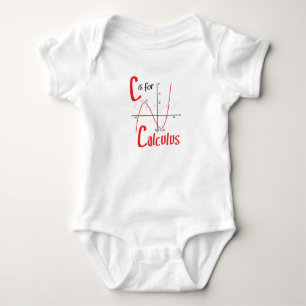 T-shirts C é para o design bonito da matemática do cálcu
